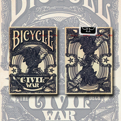 картинка Bicycle Civil War Deck (Blue) by US Playing Card Co - Trick от магазина Одежда+