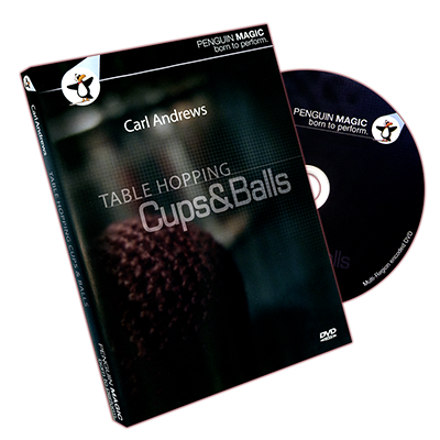 картинка Table Hopping Cups And Balls by Carl Andrews - DVD от магазина Одежда+
