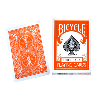 картинка Cards Bicycle Orange Back USPCC - Trick от магазина Одежда+