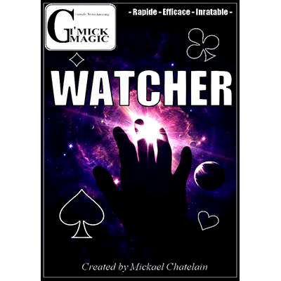 картинка Watcher (BLUE DVD and Gimmick) by Mickael Chatelain - DVD от магазина Одежда+