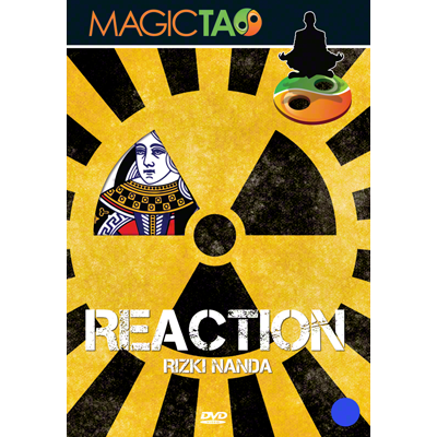 Reaction (Blue) DVD and Gimmick by Rizki Nanda and Magic Tao - DVD