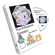 картинка Torn & Restored Newspaper DVD by Gene Anderson Greater Magic, от магазина Одежда+