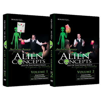 картинка Alien Concepts by Anthony Asimov (2 DVD Set) Black Rabbit Series Issue #1 - DVD от магазина Одежда+