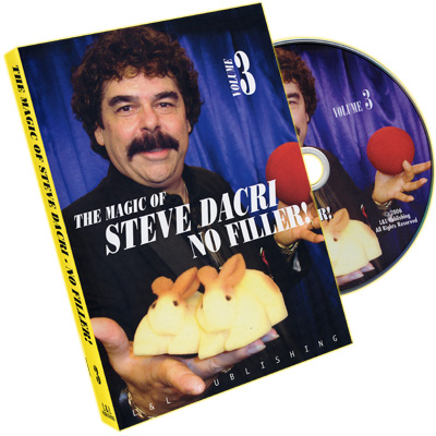 картинка No Filler #3 by Magic of Steve Dacri - DVD от магазина Одежда+