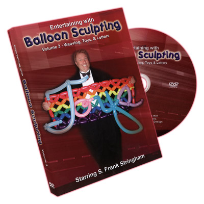 картинка Entertaining With Balloon Sculpting (S. Frank Stringham) - Volume 3 - DVD от магазина Одежда+