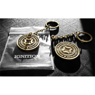 картинка Ignition (Bronze Keyring + gimmick) by Mechanic Industries от магазина Одежда+