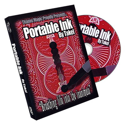 картинка Portable Ink (DVD and Gimmick) by Takel and Titanas Magic - DVD от магазина Одежда+
