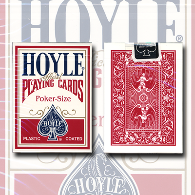 Cards Hoyle Poker deck (red) USPCC