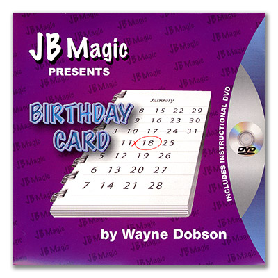 картинка Birthday Card by Wayne Dobson and JB Magic - DVD от магазина Одежда+