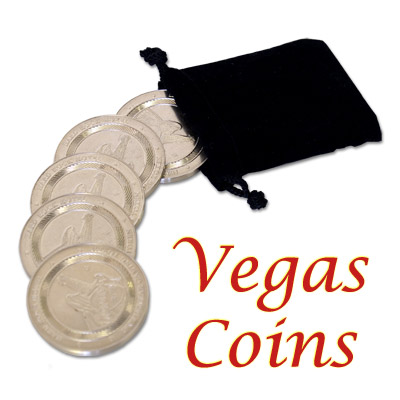картинка Vegas Coins by Bob Kohler and Thomas Wayne - Trick от магазина Одежда+