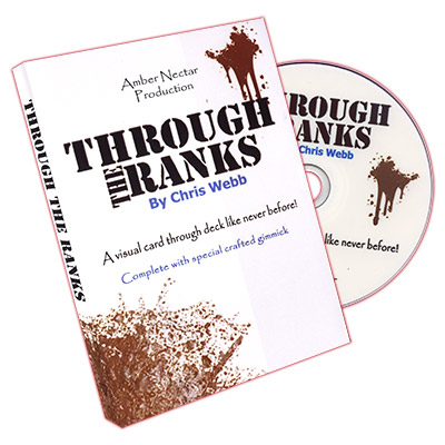 Through The Ranks (Red Back With DVD) by Chris Webb - DVD