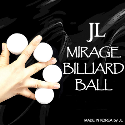 картинка Mirage Billiard Balls by JL (WHITE, 3 Balls and Shell) - Trick от магазина Одежда+
