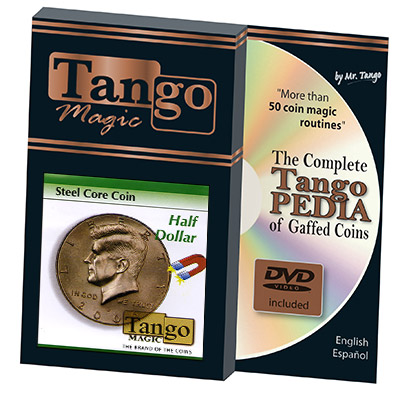 картинка Steel Core Coin US Half Dollar (w/DVD) by Tango -Trick (D0029) от магазина Одежда+