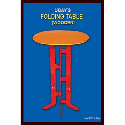 Folding Table (Wood) by Uday - Trick