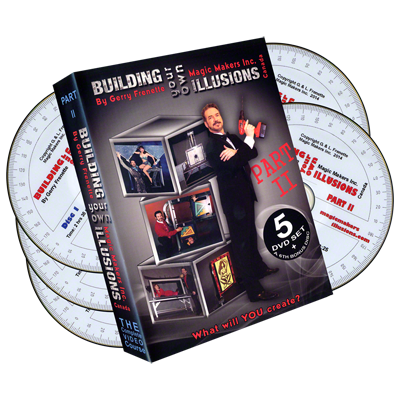 картинка Building Your Own Illusions Part 2 The Complete Video Course (6 DVD set) by Gerry Frenette - DVD от магазина Одежда+