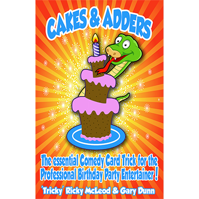картинка Cakes and Adders (DVD and Gimmicks Parlor Size) by Gary Dunn and World Magic Shop - DVD от магазина Одежда+