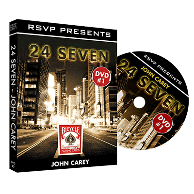 картинка 24Seven Vol. 1 by John Carey and RSVP Magic - DVD от магазина Одежда+