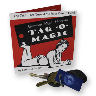 картинка Tag-O-Magic (Gimmick and DVD)by Cameron Francis - Trick от магазина Одежда+