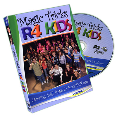 картинка Magic Tricks R 4 Kids #1 by Will Roya & Joan DuKore - DVD от магазина Одежда+