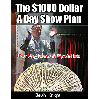 картинка $1000 A Day Plan for Magicians by Devin Knight - Book от магазина Одежда+