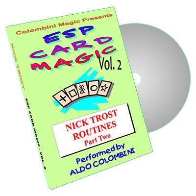 ESP Card Magic (Nick Trost Routines) Vol. 2  by Aldo Colombini - DVD