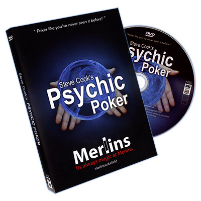 картинка Psychic Poker (With DVD) by Steve Cook - DVD от магазина Одежда+