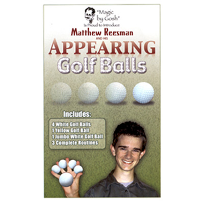 Appearing Golf Balls by Goshman and Matthew Reesman - Trick