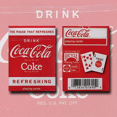 Mini Coke Playing Cards by US Playing Card Co. - Trick