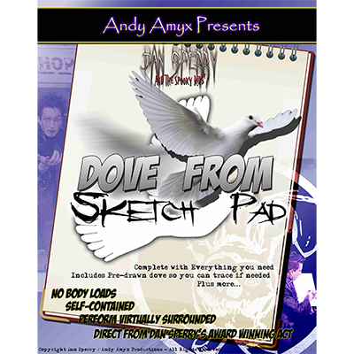 Dove from Sketch Pad (With DVD) by Dan Sperry and Andy Amyx - Trick