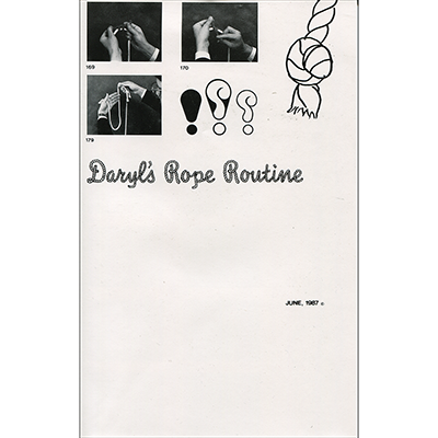 картинка Daryl's Rope Routine by Daryl - Trick от магазина Одежда+