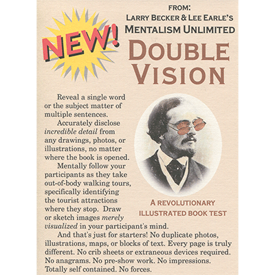 Double Vision by Larry Becker & Lee Earle - Trick