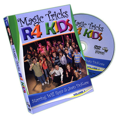 Magic Tricks R 4 Kids #1 by Will Roya & Joan DuKore - DVD