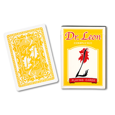картинка Cards Dr. Leon Deck (Yellow) by Hiro Sakai - Trick от магазина Одежда+