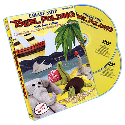 картинка Cruise Ship Towel Folding (2 DVD Set) - DVD от магазина Одежда+