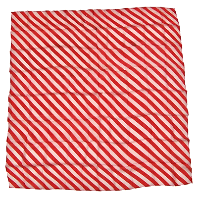 картинка 36" Zebra Silk( Red & White ) by Uday - Trick от магазина Одежда+
