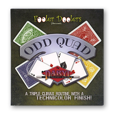 картинка Odd Quad (Cards and DVD)  by Fooler Doolers - DVD от магазина Одежда+