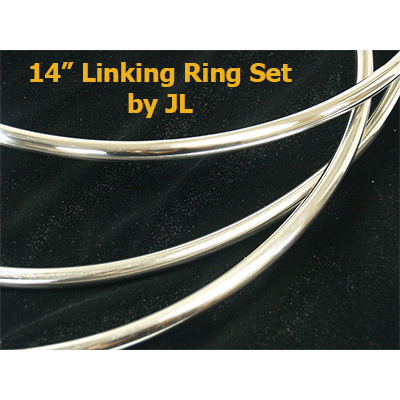 картинка 14" Linking Ring Set by JL - Trick от магазина Одежда+