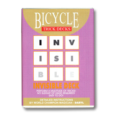 картинка Invisible Deck Bicycle (Red) - Trick от магазина Одежда+