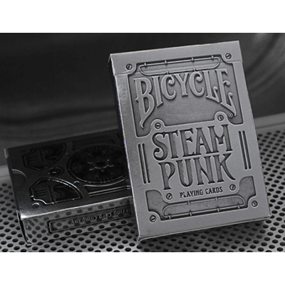 картинка Bicycle Silver Steampunk Deck by USPCC - Trick от магазина Одежда+