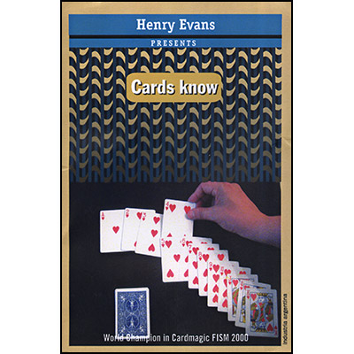 Cards Know (DVD and Props) by Henry Evans - DVD