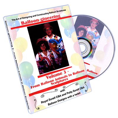 картинка Balloon-gineering Vol. 3 by Diamond's Magic - DVD от магазина Одежда+