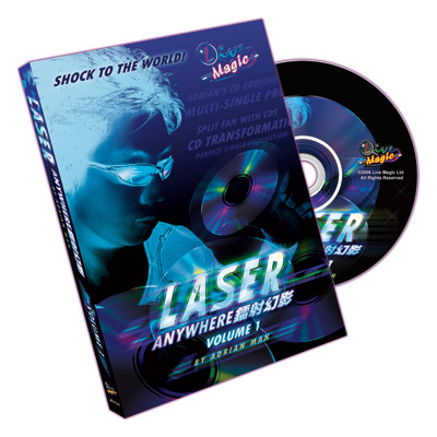 картинка Laser Anywhere Volume 1 by Adrian Man - DVD от магазина Одежда+