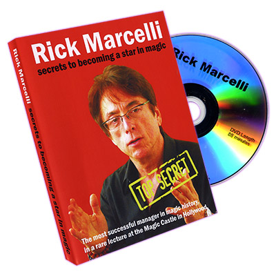 Secrets to becoming a star in magic by Rick Marcelli - DVD