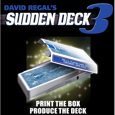 картинка Sudden Deck 3 (blue) by David Regal - Trick от магазина Одежда+