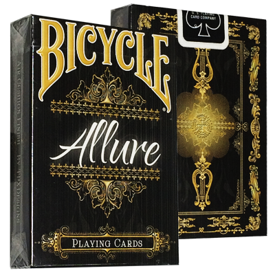 картинка Bicycle Allure Black Deck by Gambler's Warehouse от магазина Одежда+
