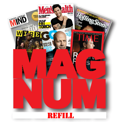 картинка Refill for Magnum (three magazine sheets) - Trick от магазина Одежда+