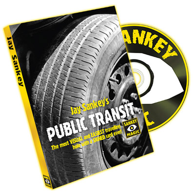 картинка Public Transit (With DVD) by Jay Sankey - Trick от магазина Одежда+