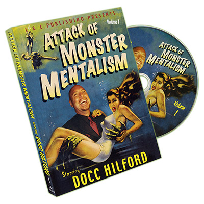 картинка Attack Of Monster Mentalism - Volume 1 by Docc Hilford - DVD от магазина Одежда+