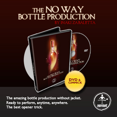 картинка THE NO WAY BOTTLE PRODUCTION by Iñaki Zabaletta and Vernet Magic - DVD от магазина Одежда+