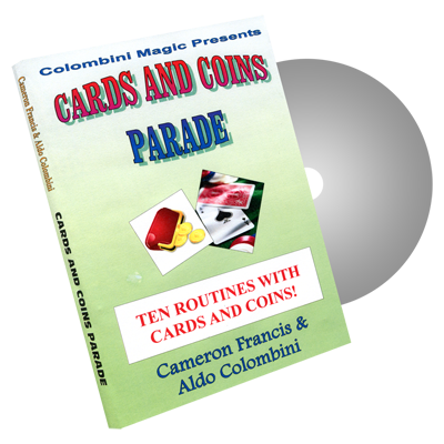 картинка Cards & Coins Parade by Wild-Colombini Magic - DVD от магазина Одежда+